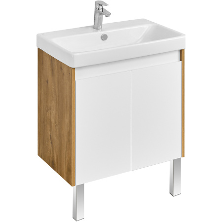 Тумба с раковиной Aquaton Сканди Doors 70 1A2789K0SDZ90