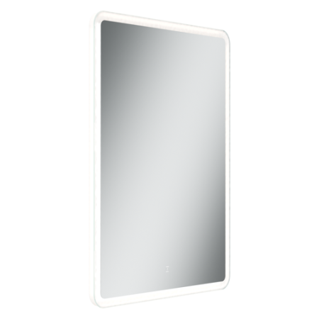 Зеркало для ванной комнаты SANCOS Arcadia 600х800, LED подсветка; диммируемый сенсорный выключатель, пластиковый светопропускающий короб, арт. AR600
