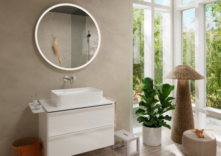Смеситель для раковины встраиваемый Hansgrohe Tecturis S 73351000 хром