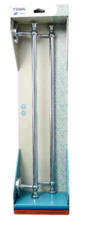 Полотенцедержатель FIXSEN ADELE трубчатый двойной FX-55002