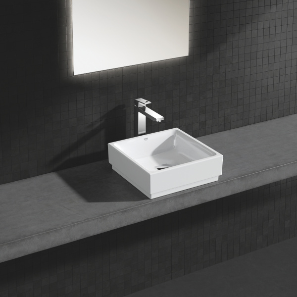 Раковина накладная (41x41) Grohe Cube Ceramic 39482 00H (3948200H) Раковина накладная (41x41) Grohe Cube Ceramic 39482 00H (3948200H)