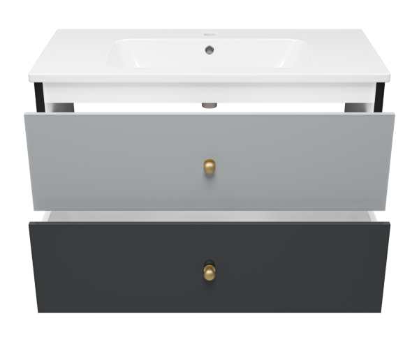 Тумба под раковину 100 Brevita Кристиан  Кри-06100-01-012Я без раковины