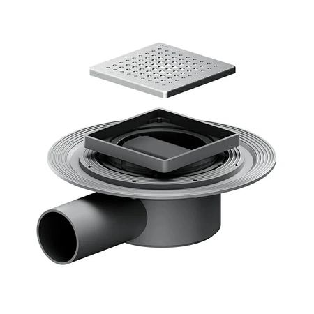 Дренажный трап Am.Pm MasterFlow W01BD-P11-010-01SB хром матовый