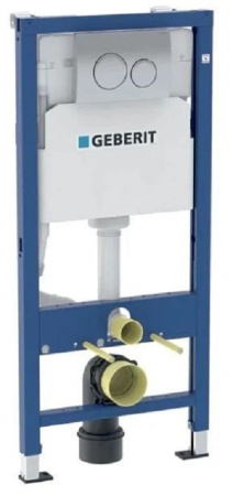 Инсталляция Geberit с безободковым унитазом Duravit D-Code l 458.134.DC.2