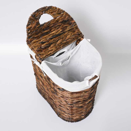 Плетеная корзина для белья WasserKRAFT Dill WB-611-L