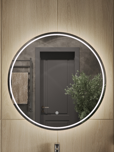 Зеркало с LED подсветкой и сенсорной кнопкой Orange Sun OS-70ZE