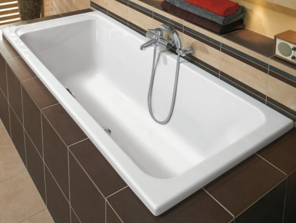 Ванна акриловая Villeroy & Boch Architectura UBA180ARA2V-01+U99740000 180х80 белая, с ножками Ванна акриловая Villeroy & Boch Architectura UBA180ARA2V-01+U99740000 180х80 белая, с ножками