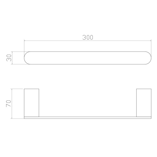 Кольцо для полотенец WONZON & WOGHAND CARBON, черный WW-7713