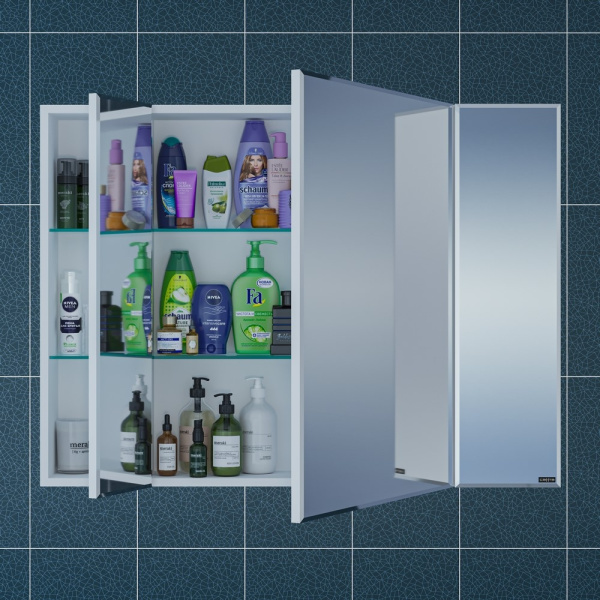 Зеркальный шкаф (97х73)  СаНта Стандарт 100 113012