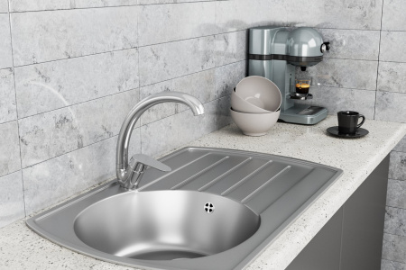 Смеситель для кухонной мойки RUSH Yell YE5735-22