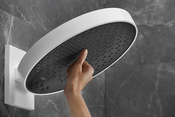 Верхний душ Hansgrohe Rainfinity 250 1jet EcoSmart 26229700 белый матовый