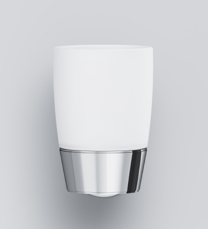 Стеклянный стакан с настенным держателем Am.Pm Like A8034300