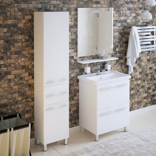 Зеркало (60х66) Corozo с полкой Мирэль 60 SD-00000274