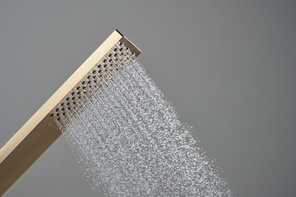 Ручной душ Hansgrohe Pulsify E 100 1jet EcoSmart+ 24321140 шлифованная бронза