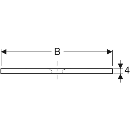 Квадратный душевой поддон Geberit Olona 550.752.00.1
