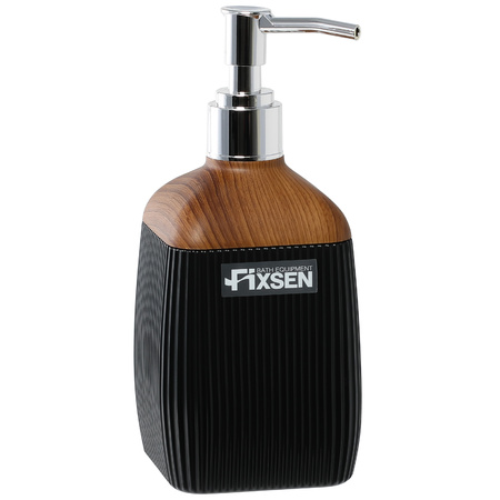Дозатор жидкого мыла 300 мл Fixsen BLACK WOOD FX-401-1