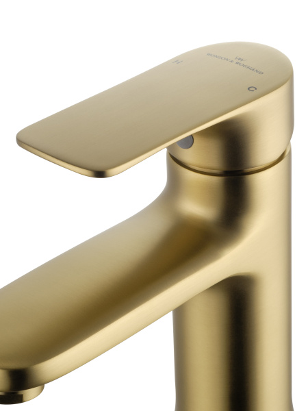 Смеситель для раковины WONZON & WOGHAND, брашированное золото WW-XH-011-BG