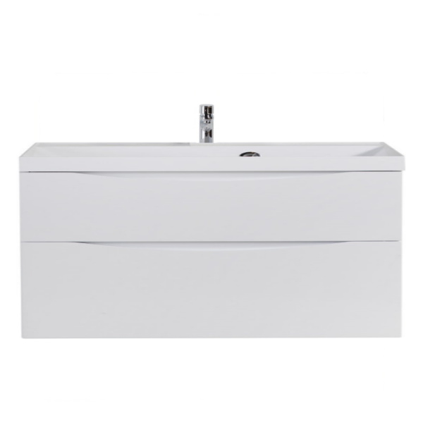 База под раковину подвесная BelBagno MARINO-H60-1200-2C-SO-BL-P Bianco Lucido