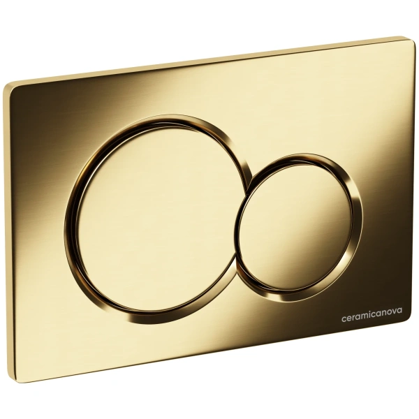 Клавиша смыва Ceramicanova Balance Sphere CN12-003BG золото глянец