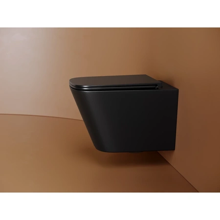 Подвесной унитаз Ceramicanova Union Rimless CN4009TMB
