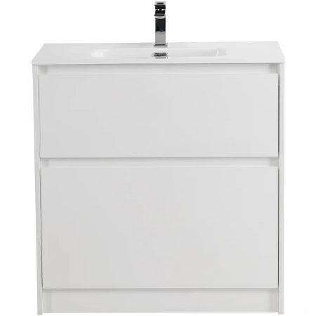 Тумба под раковину BelBagno Kraft 80 KRAFT39-800/390-2C-PIA-BO Bianco Opaco