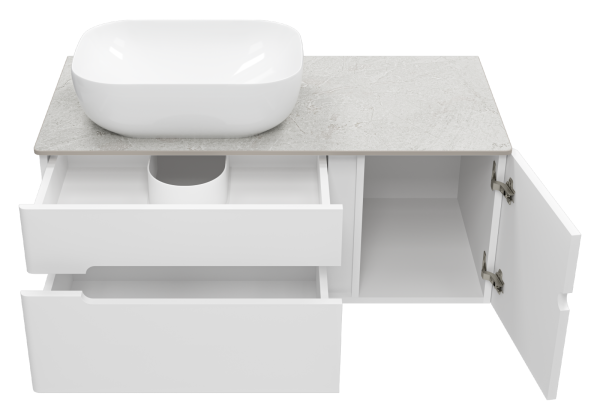 Тумба под раковину Misty Роял 100 П-Роя-01100-011П2Я