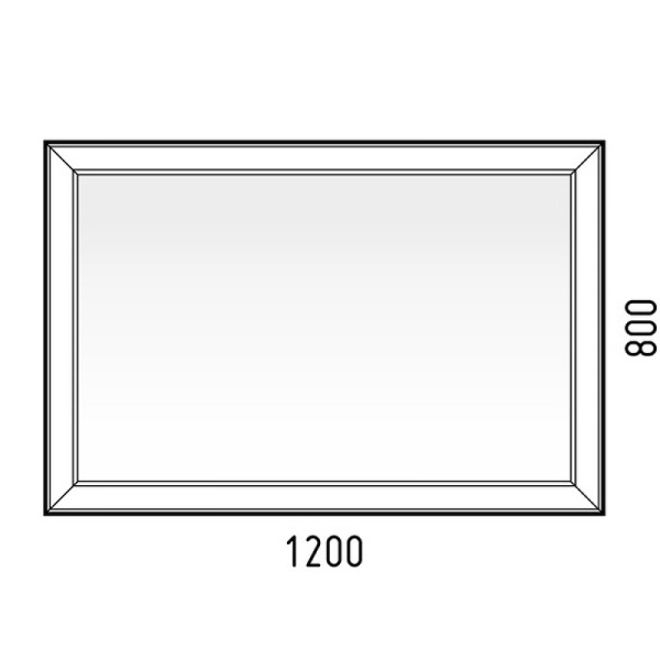 Зеркало (120х80) Corozo Барго SD-00000860