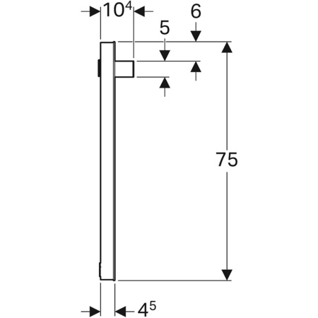 Зеркало Geberit iCon 840720000