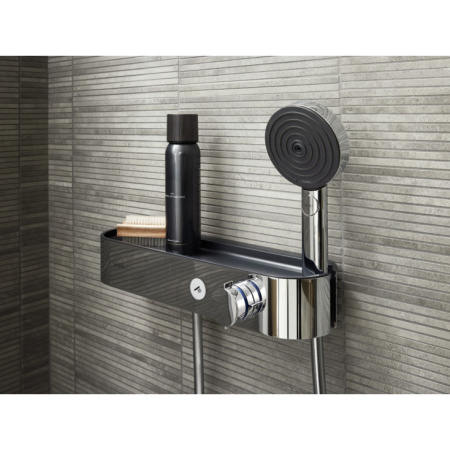 Душевая лейка Hansgrohe Pulsify Select 105 3jet Relaxation EcoSmart 24111000, хром