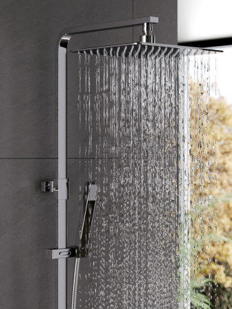 Душевая система Agger Great A2893300 смеситель с изливом, хром