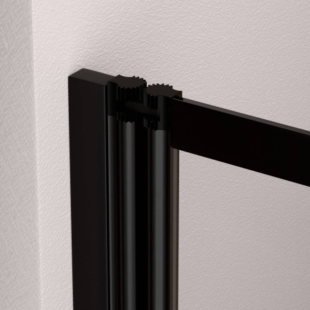 Шторка на ванну 100 см  RGW Screens SC-40B 03114010-14 прозрачное