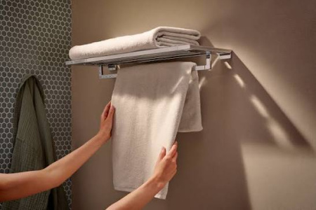 Полка для полотенец Hansgrohe AddStoris 41751000 хром