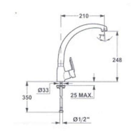 Смеситель для мойки Mofem MAMBO 81911412