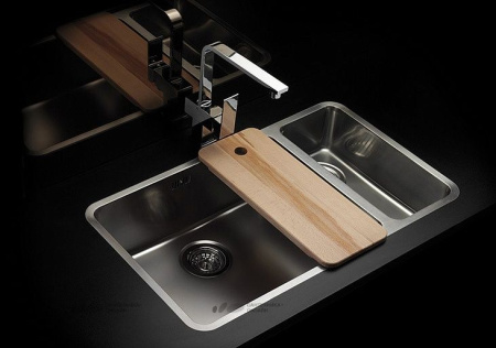 Мойка кухонная Reginox Ohio L (50х40+18х40) 40330