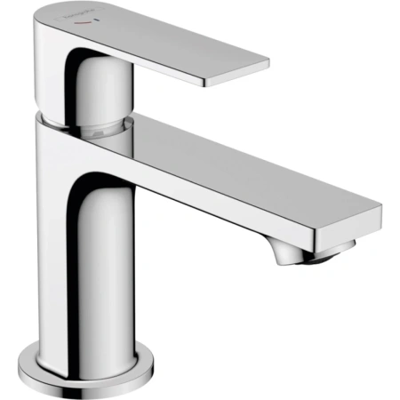 Смеситель для раковины с донным клапаном CoolStart Hansgrohe Rebris E 72585000 хром