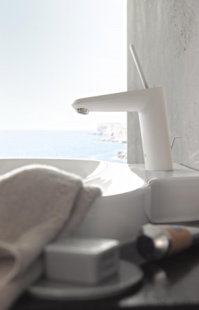 Смеситель для раковины Grohe Eurodisc Joystick 23427 LS0 (23427LS0) белая луна