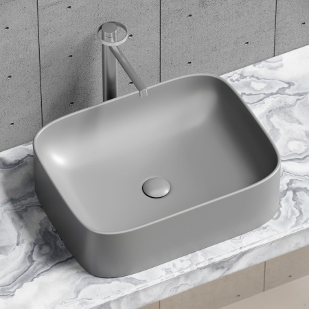 Раковина накладная (50,5х38) Ceramica Nova ELEMENT CN6052MH