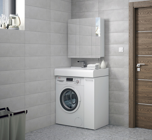 Тумба под раковину Corozo Лео 80 SD-00000782