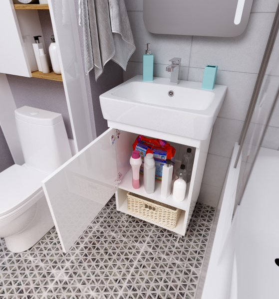 Тумба под раковину 1Marka  Tera 55Н У76059