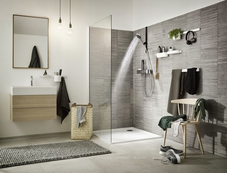 Душевая лейка Hansgrohe Pulsify Select 105 3jet Relaxation 24110000, хром
