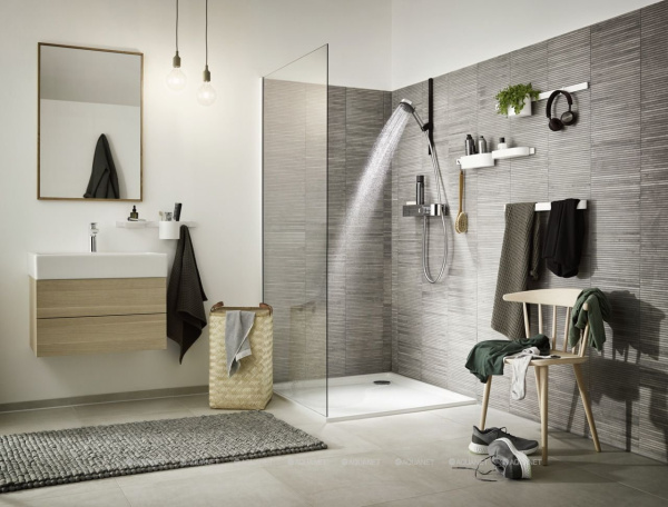 Душевая лейка Hansgrohe Pulsify Select 105 3jet Activation 24100000, хром