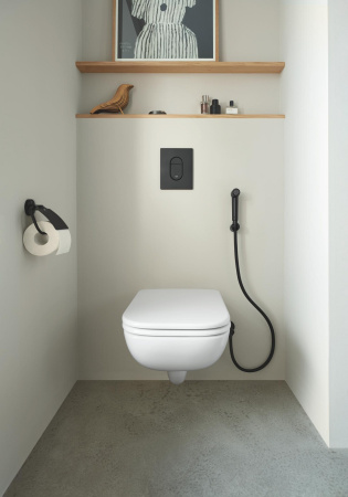 Держатель бумаги, Grohe Essentials 1024652430 (черный матовый)