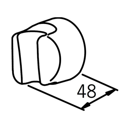 Держатель ручного гигиенического душа 251500-60