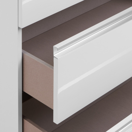 Тумба под раковину Roca The Gap 60 белый глянец 2 ящика A857397806