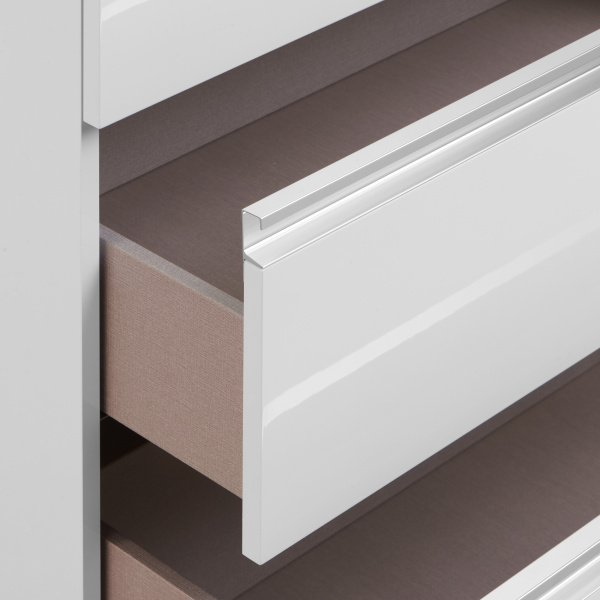 Тумба под раковину Roca The Gap 60 белый глянец 2 ящика A857397806