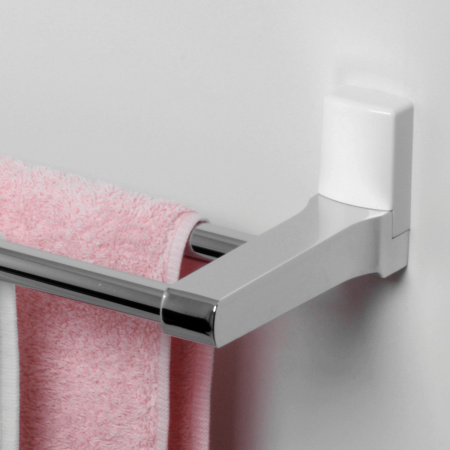 Держатель полотенец двойной WasserKRAFT Leine K-5040WHITE