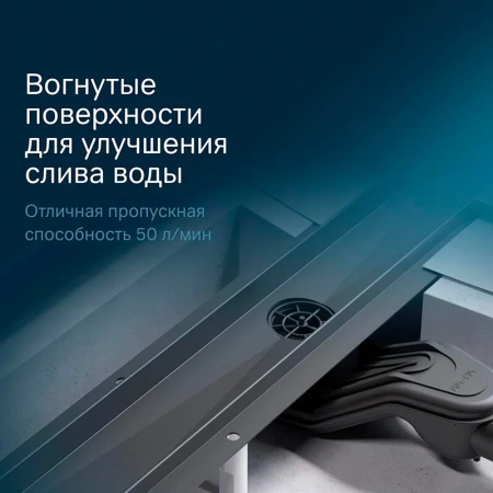 Душевой лоток 70 см Am.Pm MasterFlow W01SC-P11-070-01BM черный матовый
