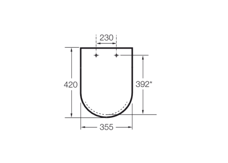 Крышка для чаши Roca Dama-N Soft Close 80178C004