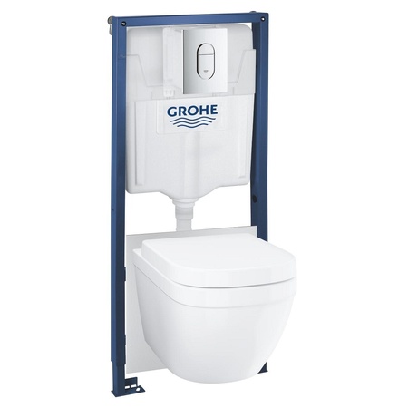 Комплект Grohe Arena  инсталляция + унитаз с сиденьем микролифт 36501 000 (36501000)