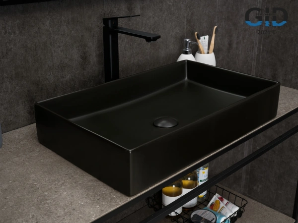 Раковина накладная (60,5х37) Gid Bm9496